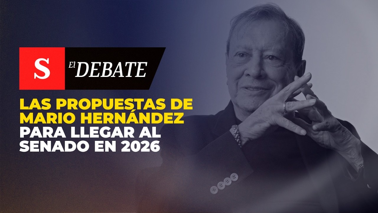 Las propuestas de MARIO HERNÁNDEZ para llegar al Senado en 2026 | El Debate