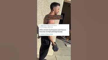 Isometrics vs dynamic reps for muscle growth?