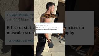 Isometrics vs dynamic reps for muscle growth?
