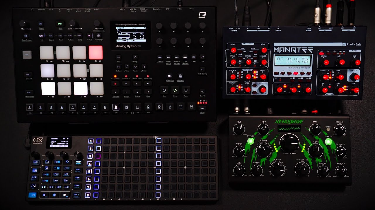 Jamuary 2026 - #30 Getting Closer to... (Oxi One MK2 /Manatee/ Xenodrive / Elektron Analog Rytm MK2)