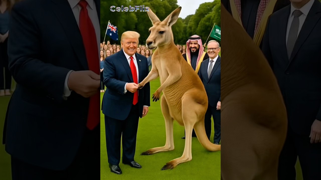 He Visited Australia… But Asked for a Kangaroo Instead 🦘😂 | Political Meme