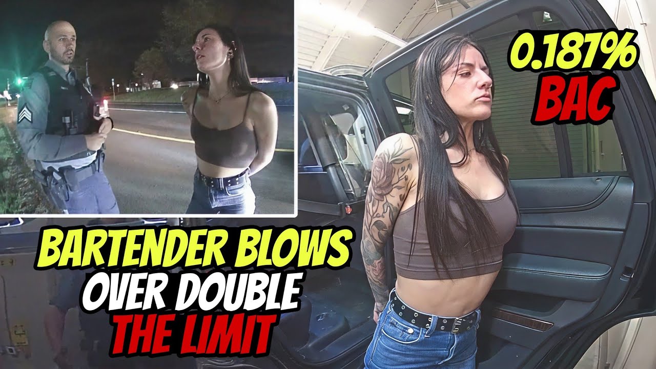 Bartender Blows Over DOUBLE the Limit After DWI Arrest - YouTube