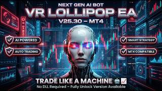 VR Lollipop V25.30 MT4 | Professional Trading EA | Full Guide | No DLL | Best Forex EA 2026|