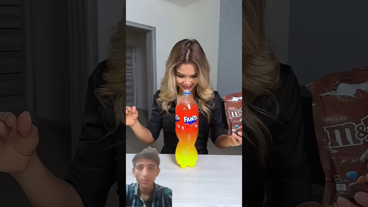 Rainbow Fanta M&Ms Magic! 🌈🥤🍬