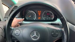 Restablecimiento del servicio del Mercedes Vito 2012