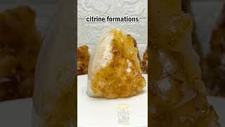 Citrine Crystal "The Merchant Stone" Geode for Wealth and Success