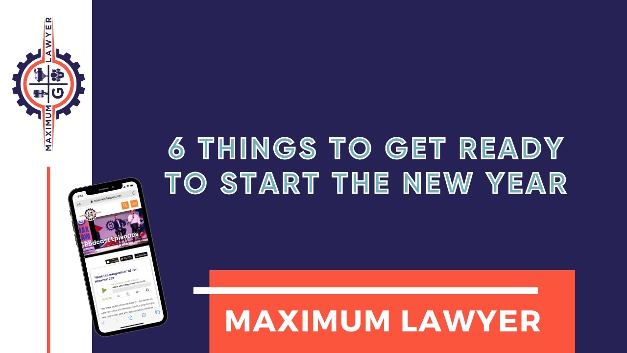 6 Things To Get Ready To Start the New Year - YouTube
