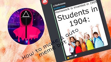 How to make a auto meme bot discord