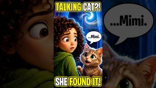 My CAT talked to me at 3AM… 😨✨ | Mimi Spark #MimiSpark #Shorts #TalkingCat #3AMStory #CuteStory