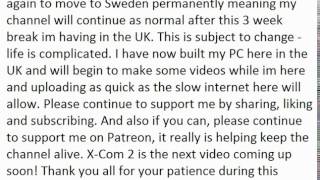 Channel Update - Good News!