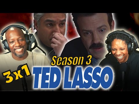 Ted Lasso Season 3 Episode 1 Reaction of Syntell and Mikel-Claire