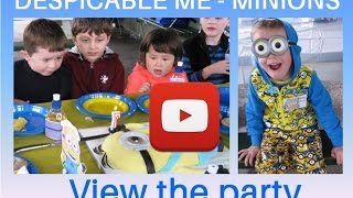 Despicable Me Minions Party - Easy Breezy Parties - Melbourne, Australia