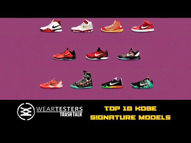 top ten kobe shoes