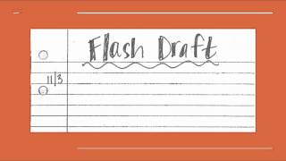 Flash Drafting