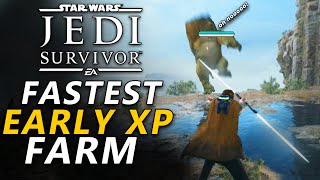 Star Wars Jedi Survivor BEST EARLY XP Farm - How to Level UP Insanely Fast screenshot 2