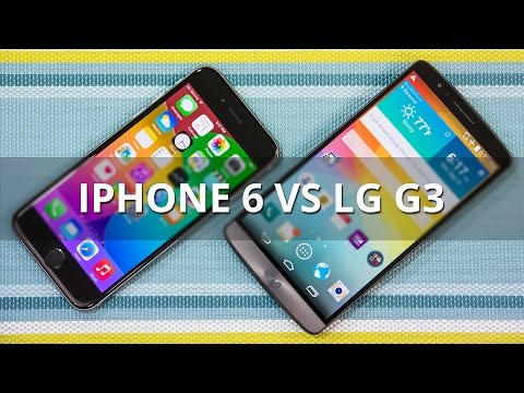 Apple iPhone 6 vs LG G3