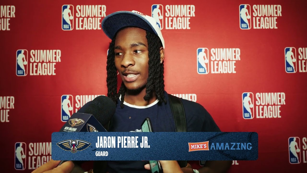 Jaron Pierre Jr. Postgame Interview | 2026 NBA Summer League | July 11, 2026