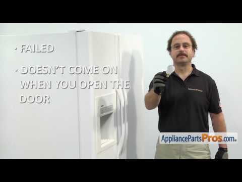 How To: Frigidaire/Electrolux Appliance Light Bulb 5303013071