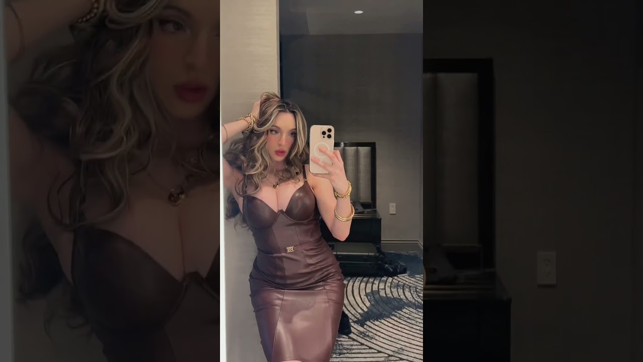 Straight to 👼 #outfit #dress #leather #gymgirl #ootd