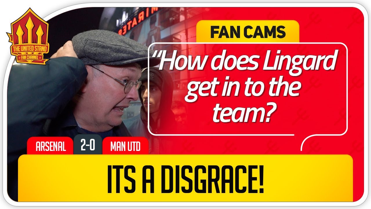 РИКИ! ЛИНГАРД НЕДОСТАТОЧНО ХОРОШ! «Арсенал» 2:0 «Манчестер Юнайтед» (камера болельщиков)