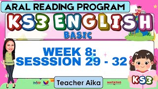 ARAL Program KS3 Basic ENGLISH | Week 8  |Grade 7 - 10 #AralProgram #ks3  #teacheraika