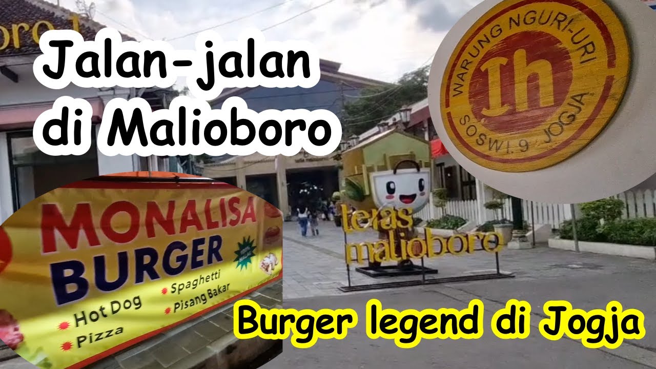 Jalan-jalan di Malioboro & Burger Legend di Jogja 