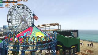 Xeon E5450 3,4 Ghz Rx 570 4Gb Gta 5 Benchmark Test