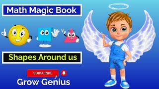 Math Magic Book Chapter 1 Shapes Around us Chapter 1 Class 1st