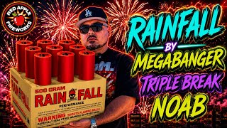 RED APPLE FIREWORKS 🍎 RAIN FALL TRIPLE BREAK NOAB
