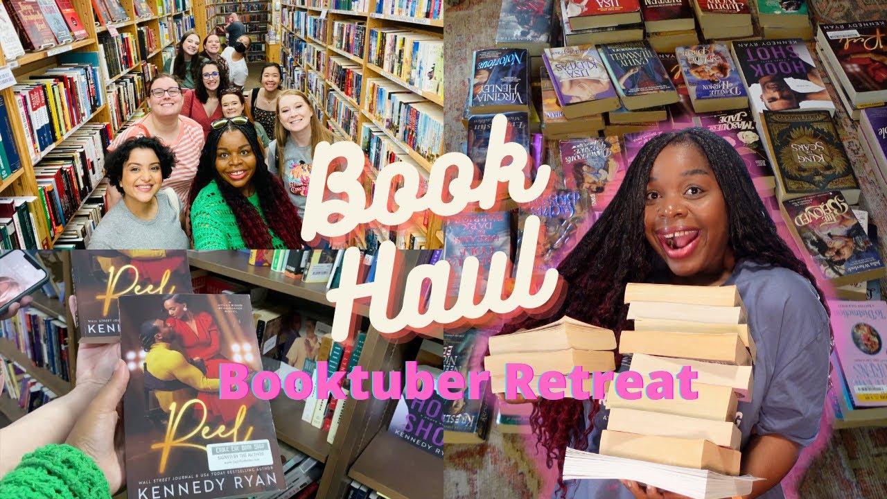 Book Shopping + Haul I Booktuber Retreat Edition