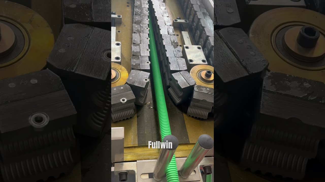 PVC PP PA PE electric hose conduit making plastic extrusion machine 