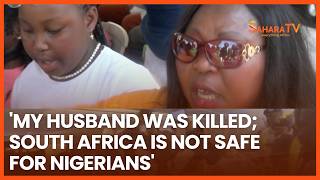 'South Africa Is Not Safe'—Evacuated Widow Speaks Upon Arrival In Nigeria After Husband's Killing