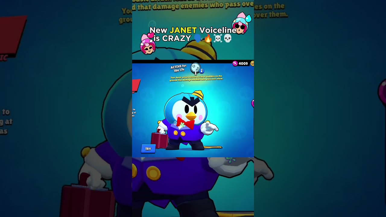 "Did you heard the new Janet Voice line?" 💀 