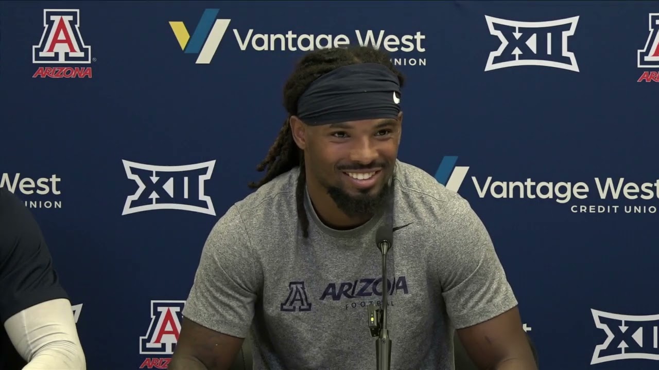 Arizona Football Press Conference - Luke Wysong & Javin Whatley