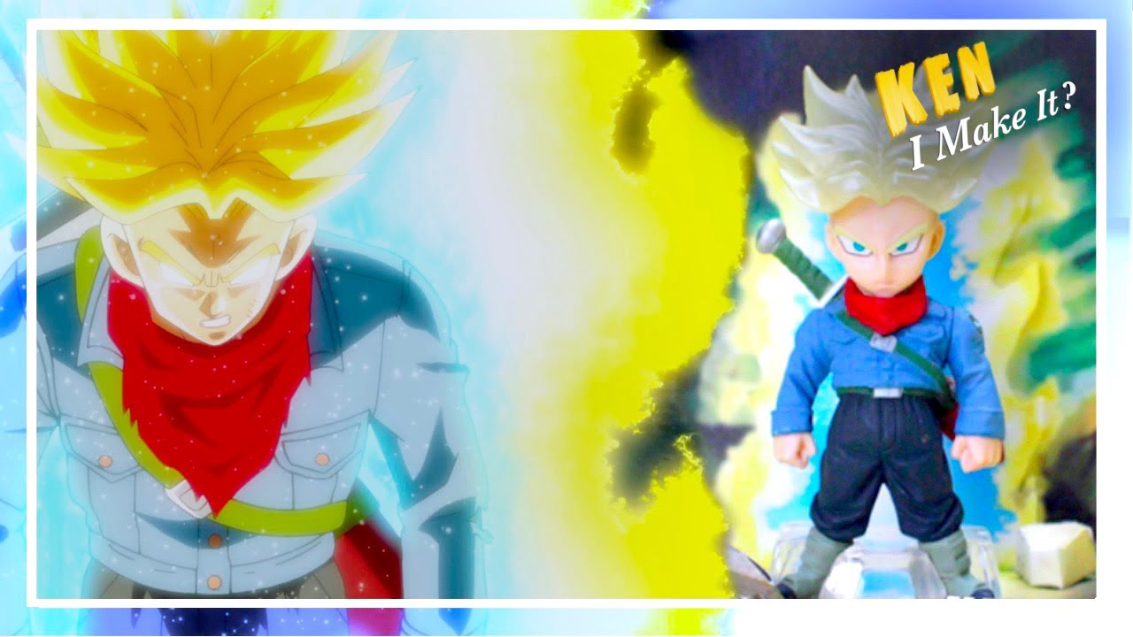 FUTURE TRUNKS TURNS SUPER SAIYAN RAGE DIY Dragon Ball Super Display