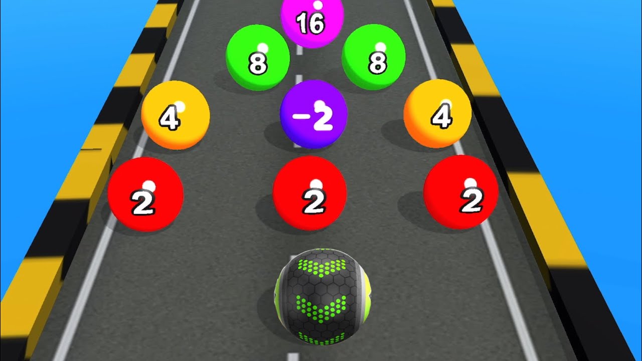 2048 Colors Ball Run 💸🎱❤️MAX LEVELS!! All Levels Gameplay Walkthrough Android, iOS NEW UPDATE