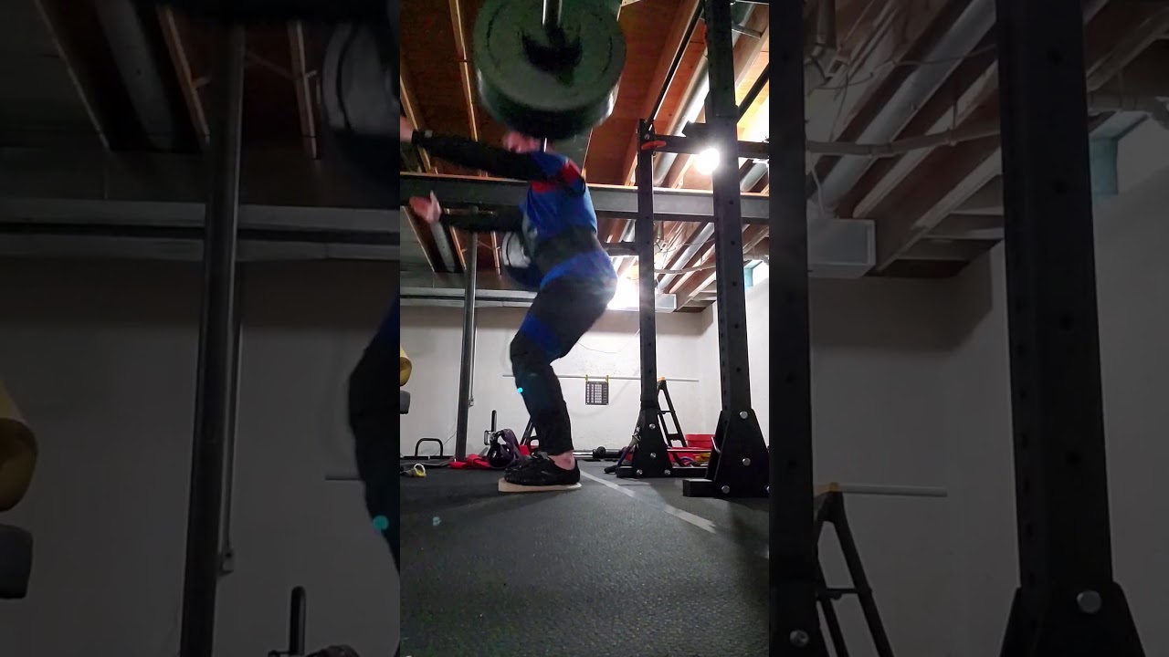 220lb x 2 Frankenstein squat with buffalo barbell YouTube