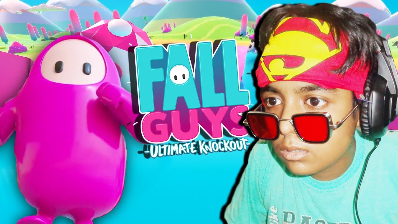 MINECRAFT NOOB plays FALL GUYS - GIVEAWAY