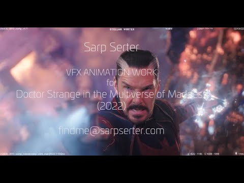 Animation work from Doctor Strange in the Multiverse of Madness (2022)