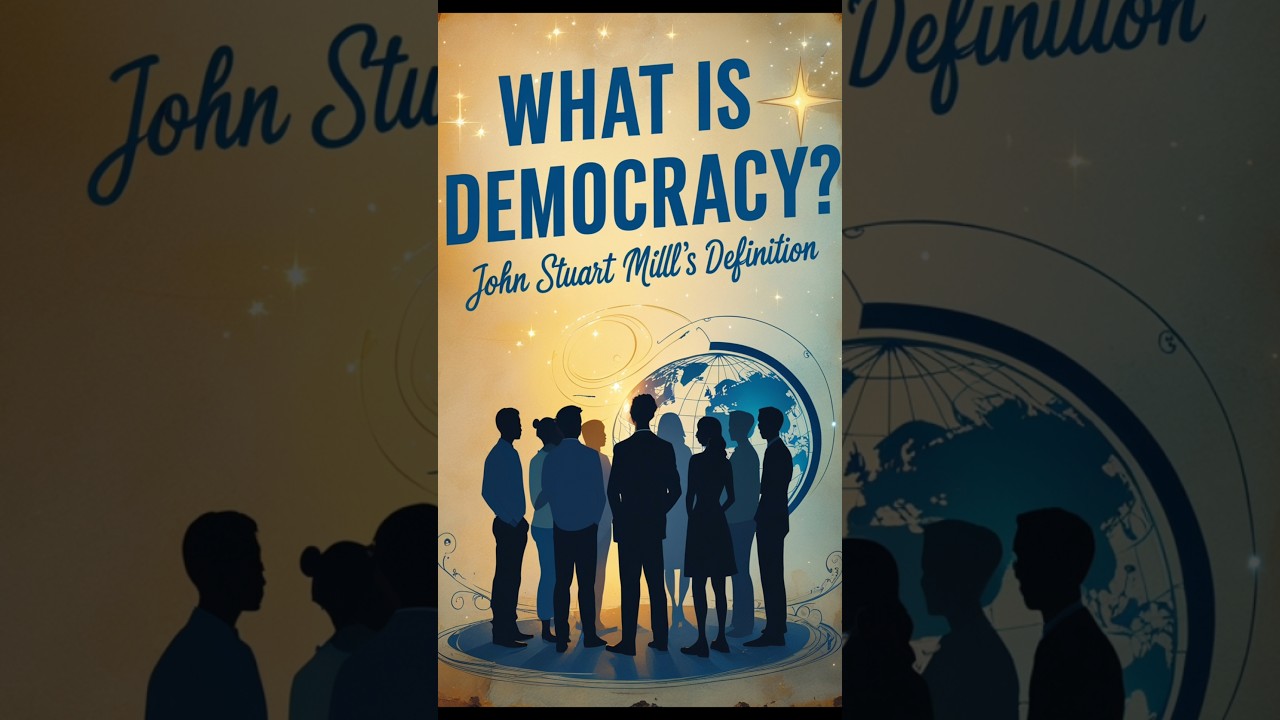What is democracy ? John Stuart mill definition 