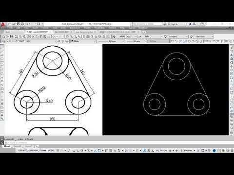 Video Thực hành vẽ AutoCAD 2D từ cơ bản đến nâng cao | Bài... - youtube