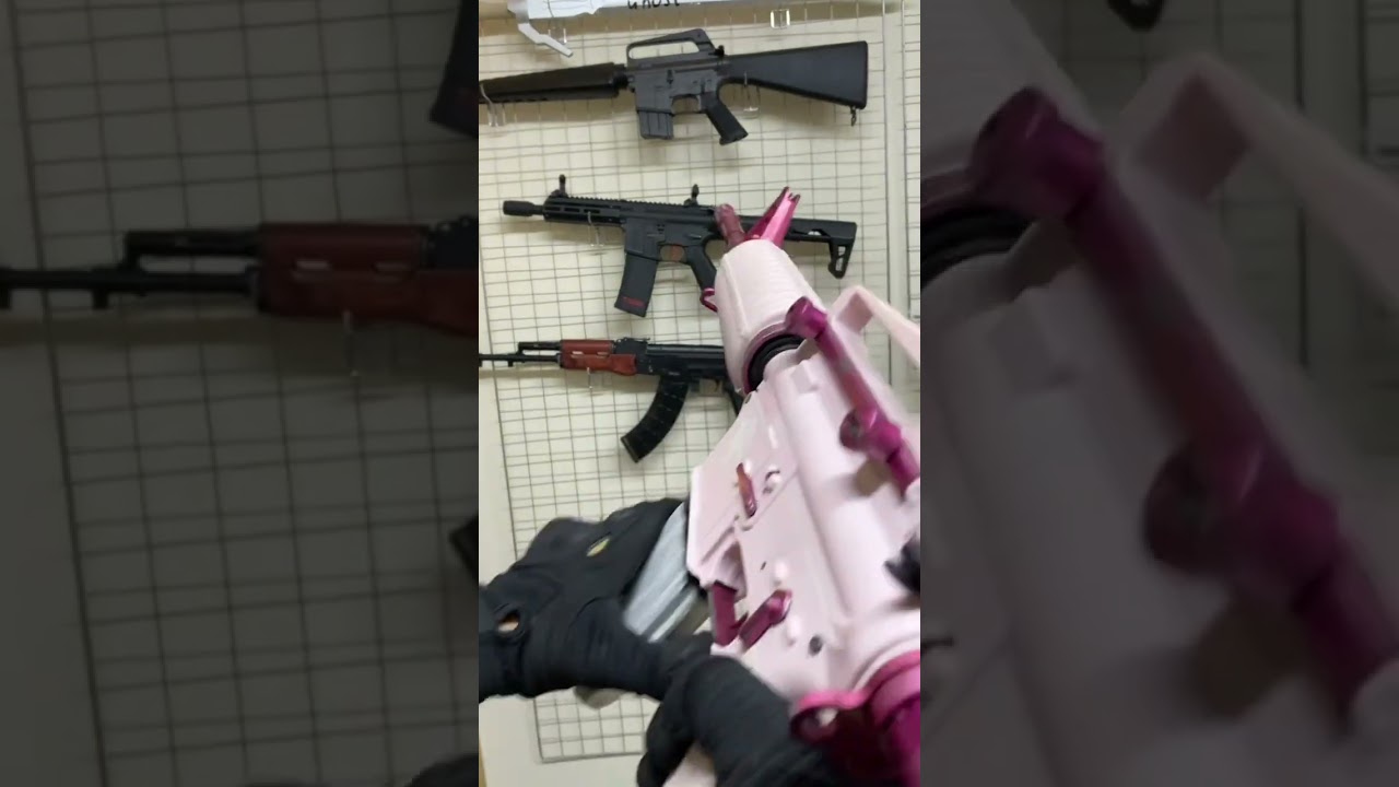 Розовая М4 G&G (pink m4) 