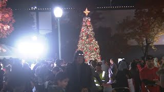 Pleasant Hill 'Light Up the Night' holiday event welcomes thousands with brief break from rain