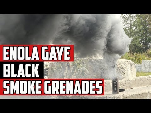Enola Gaye Black Smoke Grenades