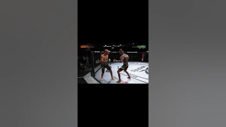 Knockout,Slow motion Israel Adesanya vs Anderson Silva.Highlights show episode 14 #shorts UFC 236