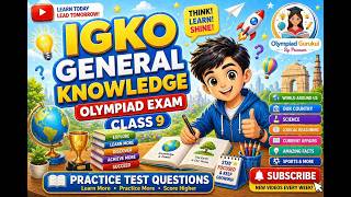 🚀IGKO PRACTICE TEST CLASS 9🚀Topper’s Secret Olympiad Questions 💡