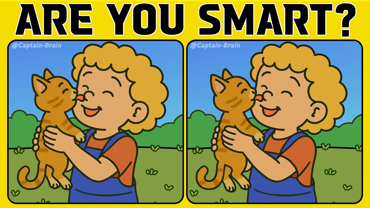 🧠🧩Challenge Your Brain With These Tricky Differences (A Bit Tricky)