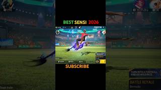 BEST SENSI IN FREEFIRE 2026 🥶🩷 #freefire #treandingshort #sensitivity #viralshort #electronicmusic
