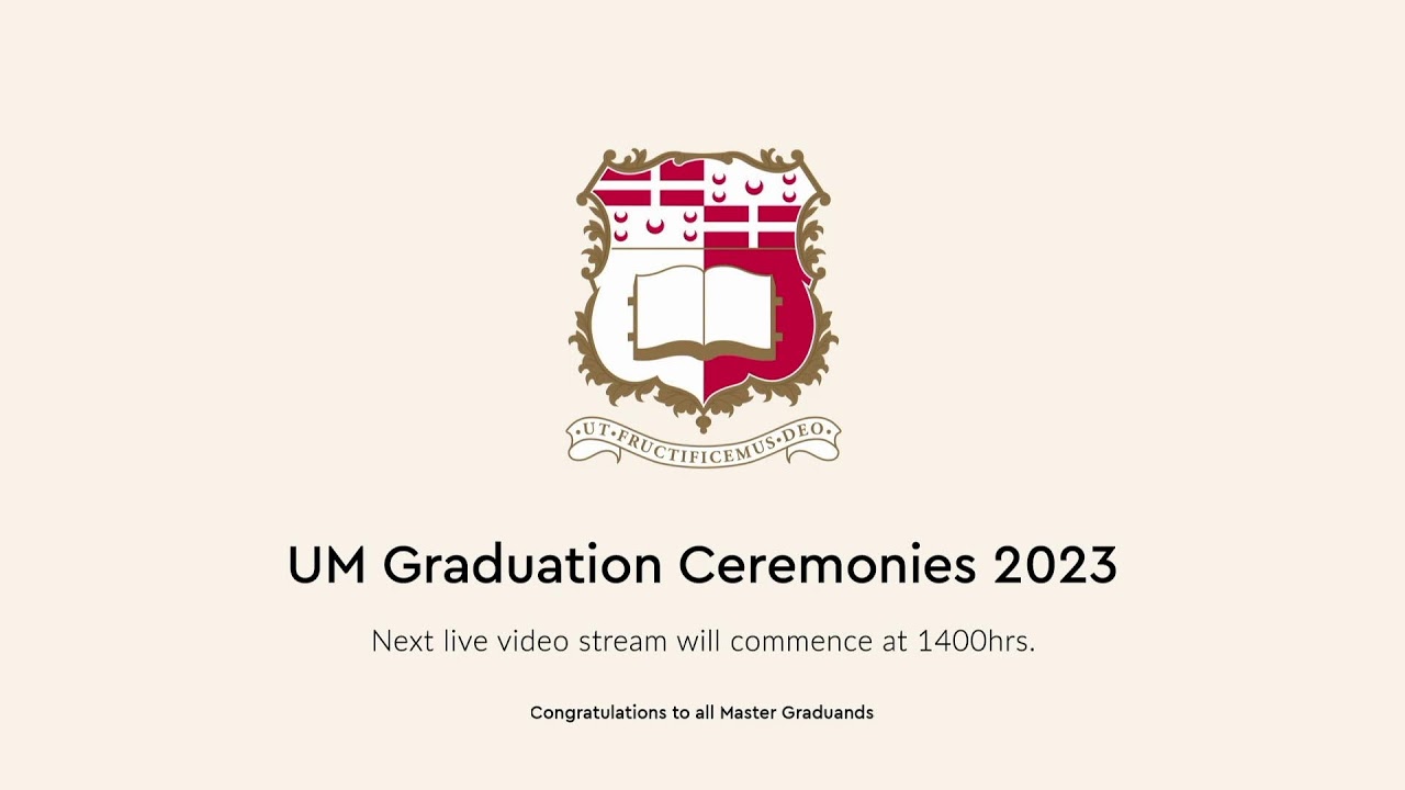 UM Graduation Ceremonies 2023 YouTube