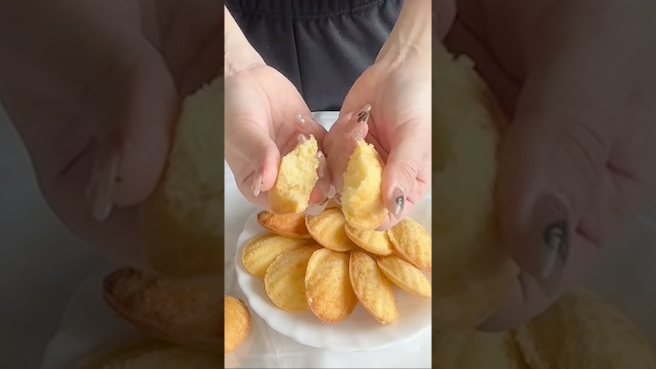 おいしすぎてやめられない!?しっとりふわふわ絶品マドレーヌ‎🤍